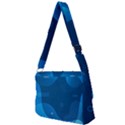 Abstract-classic-blue-background Full Print Messenger Bag (S) View2