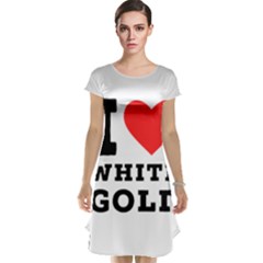 I Love White Gold  Cap Sleeve Nightdress by ilovewhateva