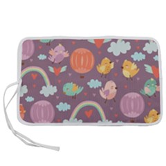 Cute-seamless-pattern-with-doodle-birds-balloons Pen Storage Case (s) by Salman4z