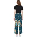 Seamless-pattern-owls-dreaming Women s Pants  View2