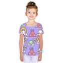 Cloud-seamless-pattern -- Kids  One Piece Tee View1
