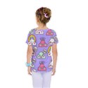 Cloud-seamless-pattern -- Kids  One Piece Tee View2