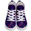 Colorful-abstract-background Kids  Hi-Top Skate Sneakers View1