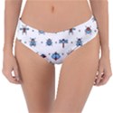 Insects-icons-square-seamless-pattern Reversible Classic Bikini Bottoms View3