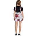 Ladybugs-pattern-texture-watercolor Kids  Short Overalls View4