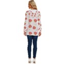 Strawberries-pattern-design Long Sleeve Drawstring Hooded Top View4