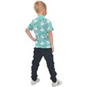 Elegant Swan Seamless Pattern Kids  Polo Tee View2