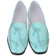 Background Marble Set Women s Classic Loafer Heels