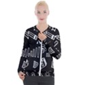 Knowledge Drawing Education Science Casual Zip Up Jacket View1
