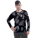 Knowledge Drawing Education Science Men s Pique Long Sleeve Tee View1