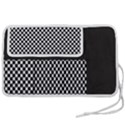 Background Black Board Checker Checkerboard Pen Storage Case (L) View2