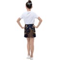 Peacock Plumage Bird  Pattern Graceful Kids  Tennis Skirt View2