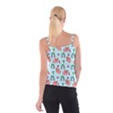 Pigs Pattern Art Design Drawing Sketch Wallpaper Spaghetti Strap Top View2