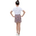 Mushrooms Autumn Fall Pattern Seamless Decorative Kids  Tennis Skirt View2