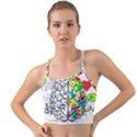 Brain Left Logic Language Science Mini Tank Bikini Top View1