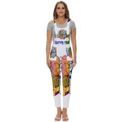 Brain Cerebrum Biology Abstract Women s Pinafore Overalls Jumpsuit