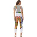 Brain Cerebrum Biology Abstract Women s Pinafore Overalls Jumpsuit View4
