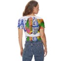 Brain Cerebrum Biology Abstract Twist Front Crop Top View4