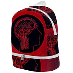 Artificial Intelligence Brain Think Zip Bottom Backpack