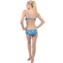 Geometric Rectangle Shape Linear Layered Top Bikini Set View2