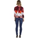 Pattern Structure Light Patterns Women s Casual 3/4 Sleeve Spring Jacket View4