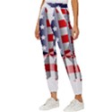 United States Of America Flag Of The United States Independence Day Women s Cropped Drawstring Pants View2