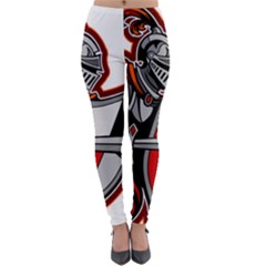 Knight Shield Sword Shield Fictional Character Lightweight Velour Leggings
