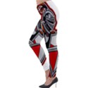 Knight Shield Sword Shield Fictional Character Lightweight Velour Leggings View3