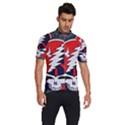 Grateful Dead Pattern Men s Short Sleeve Cycling Jersey View3