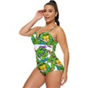 Teenage Mutant Ninja Turtles Retro Full Coverage Swimsuit View2