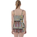 Egyptian Paper Women Child Owl Tie Front Two Piece Tankini View2