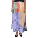 Scrapbook Paris Vintage France Flared Maxi Skirt View1