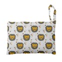 Lion Heads Pattern Design Doodle Foldable Grocery Recycle Bag View3