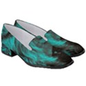Angry Male Lion Predator Carnivore Women s Classic Loafer Heels View3