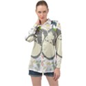 My Neighbor Totoro Cartoon Long Sleeve Satin Shirt View1