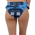 Doctor Who Tardis Frill Bikini Bottoms View2