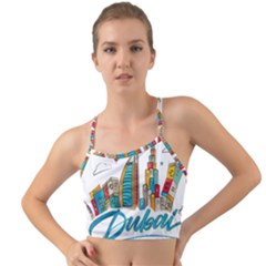 Burj Khalifa Skyline Clip Art Drawing Comic World Mini Tank Bikini Top