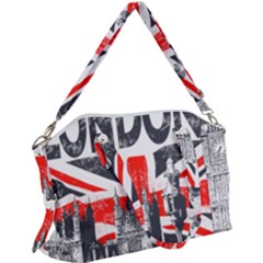 Big Ben City Of London Canvas Crossbody Bag