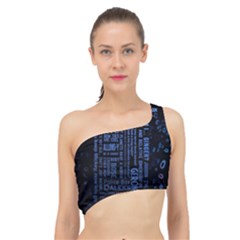 Doctor Who Tardis Spliced Up Bikini Top 