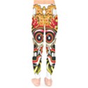 Bali Barong Mask Euclidean Vector Chiefs Face Kids  Leggings View2