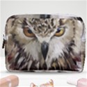 Vector Hand Painted Owl Make Up Pouch (Medium) View1