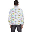 Summer Pattern Colorful Drawing Doodle Men s Puffer Bubble Jacket Coat View4