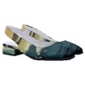 Sea Asia, Waves Japanese Art The Great Wave Off Kanagawa Women s Classic Slingback Heels View3