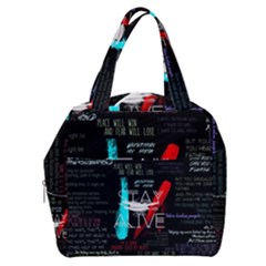 Stay Alive Boxy Hand Bag