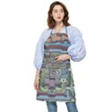 Arcade Game Retro Pattern Pocket Apron View1