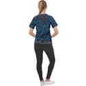 Position Of The Constellations Illustration Star Blue Women s Sport Raglan Tee View2