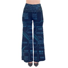 Technology Computer Circuit Boards Electricity Cpu Binary So Vintage Palazzo Pants