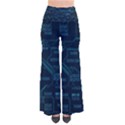 Technology Computer Circuit Boards Electricity Cpu Binary So Vintage Palazzo Pants View1