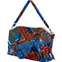 Gray Circuit Board Electronics Electronic Components Microprocessor Canvas Crossbody Bag View2