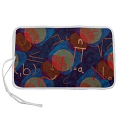 Background Graphic Beautiful Pen Storage Case (l)